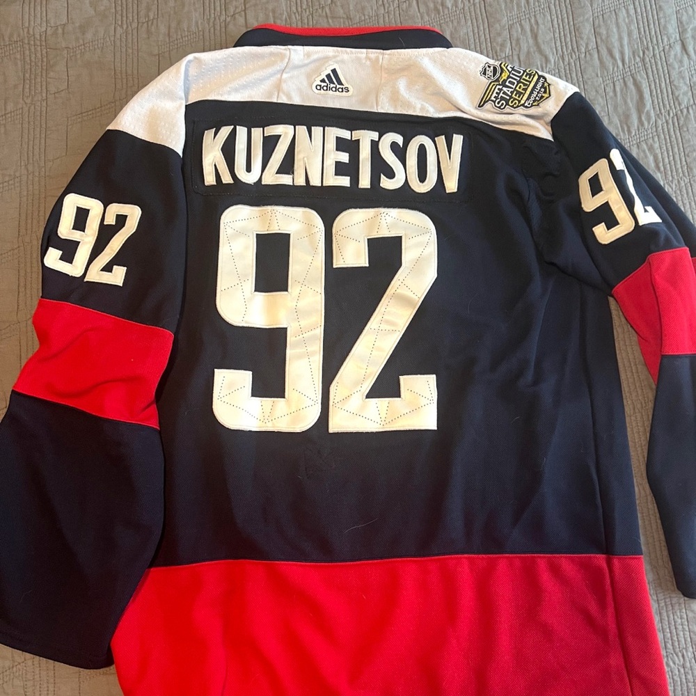 Adidas Evgeny Kuznetsov Stadium Series Jersey 2018